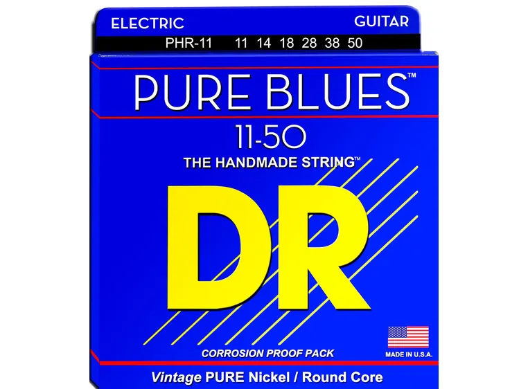 DR Strings PHR-11 Pure Blues (011-050) Heavy 